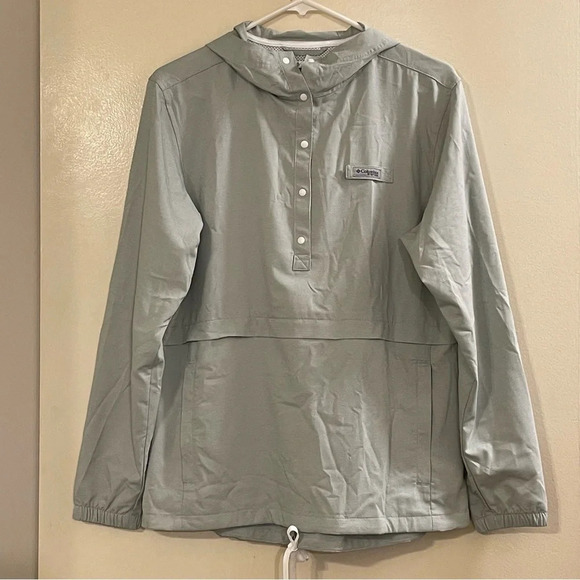 COLUMBIA NWOT Tamiami Hoodie in Cirrus Gray - Picture 3 of 8
